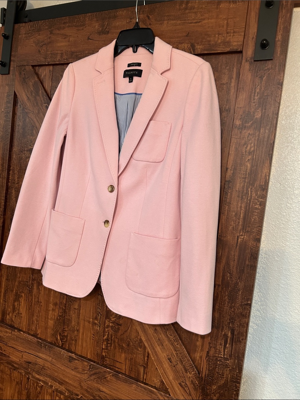 Talbots Light Pink Tailored Women's Blazer
